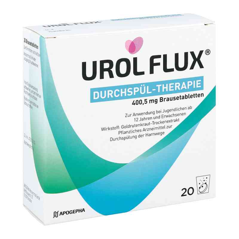 Urol Flux Durchspül-therapie Brausetabletten 20 stk von APOGEPHA Arzneimittel GmbH PZN 14408791