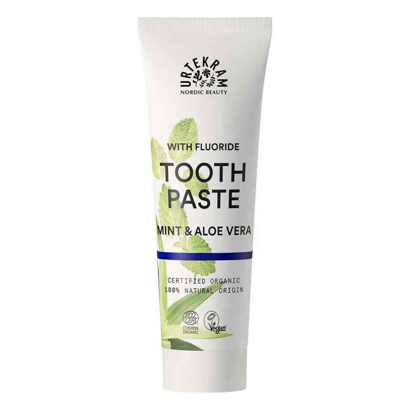 Urtekram Mint & Fluoride Toothpaste 75 ml von Midsona Deutschland GmbH PZN 18820436