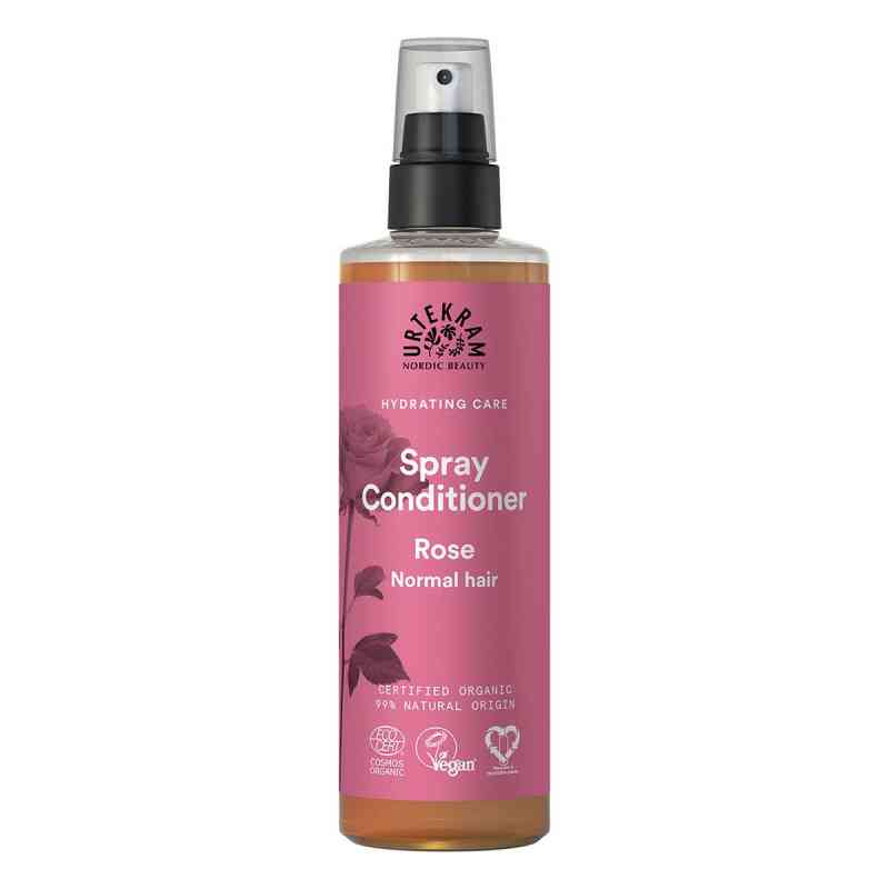 Urtekram Rose Spray Conditioner 250 ml von Midsona Deutschland GmbH PZN 19478046
