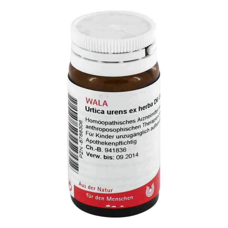 Urtica Urens Ex Herba D6 Globuli 20 g von WALA Heilmittel GmbH PZN 08788306