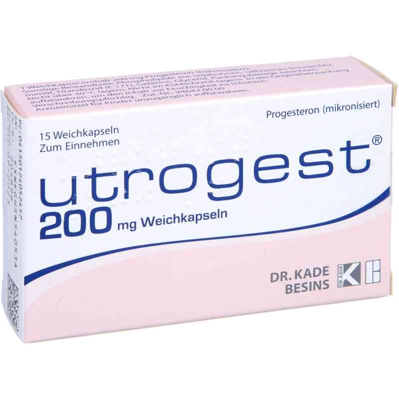 Utrogest 200 mg Weichkapseln 15 stk von Besins Healthcare Germany GmbH PZN 12405245