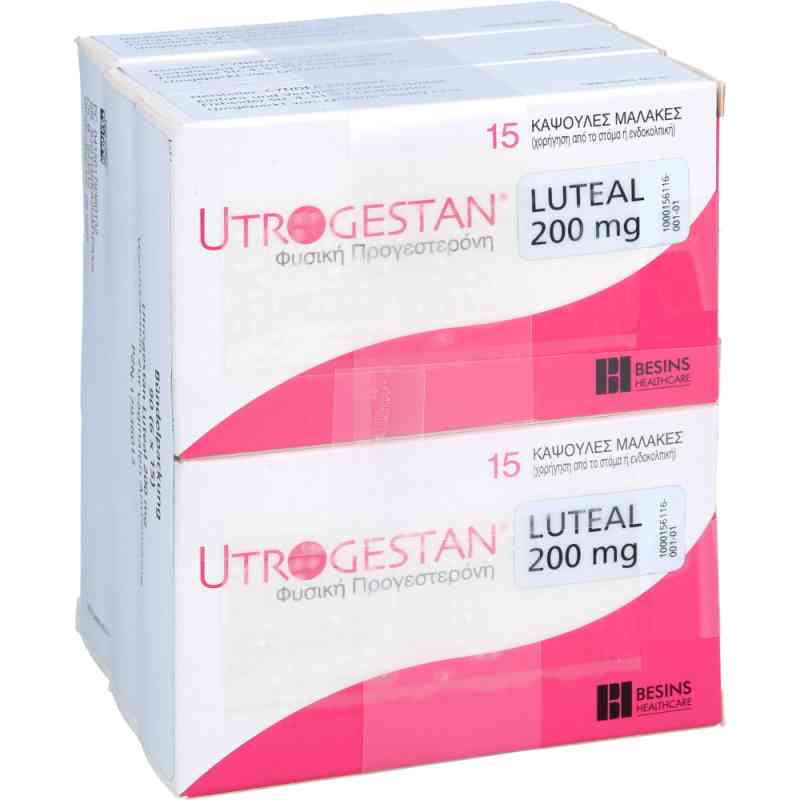 Utrogestan Luteal 200 Mg Weichkaps.z.vaginal.anwe. 90 stk von Orifarm GmbH PZN 17936013