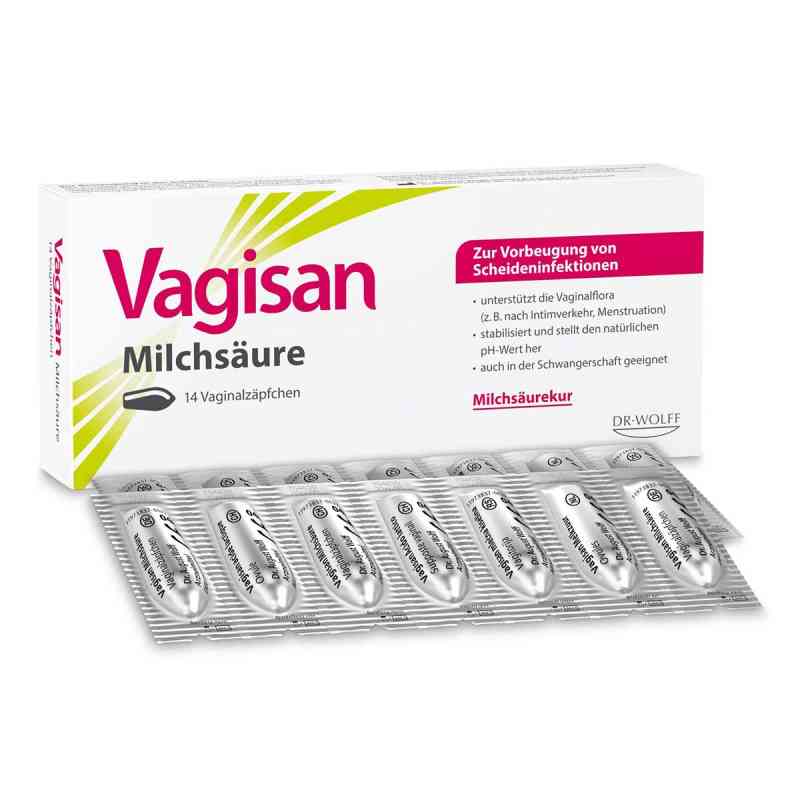 Vagisan Milchsäure Vaginalzäpfchen 14 stk von Dr. August Wolff GmbH & Co. KG Arzneimittel PZN 00003441