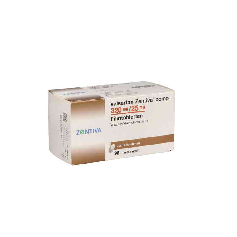 Valsartan Zentiva comp 320mg/25mg 98 stk von Zentiva Pharma GmbH PZN 09123738