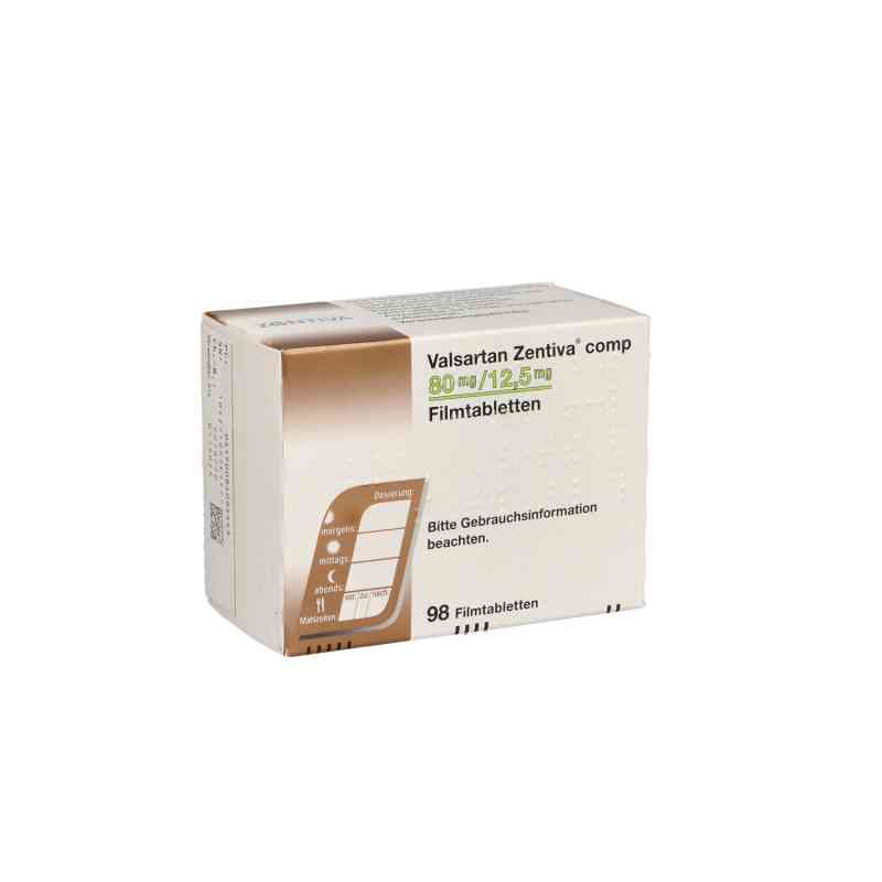 Valsartan Zentiva comp 80mg/12,5mg 98 stk von Zentiva Pharma GmbH PZN 08409444