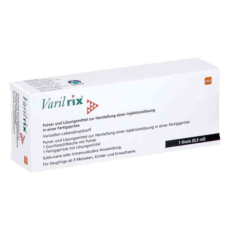 Varilrix Sticker Varilrix Fertigspritze Plv.u.lm Z.her.e.inj.-lsg. 1 stk