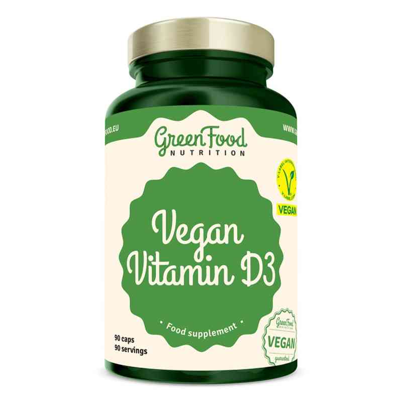 Vegan Vitamin D3 Kapseln 90 stk von  PZN 08106528