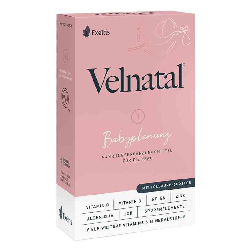 Velnatal Babyplanung Weichkapseln 30 stk von Exeltis Germany GmbH PZN 18683092