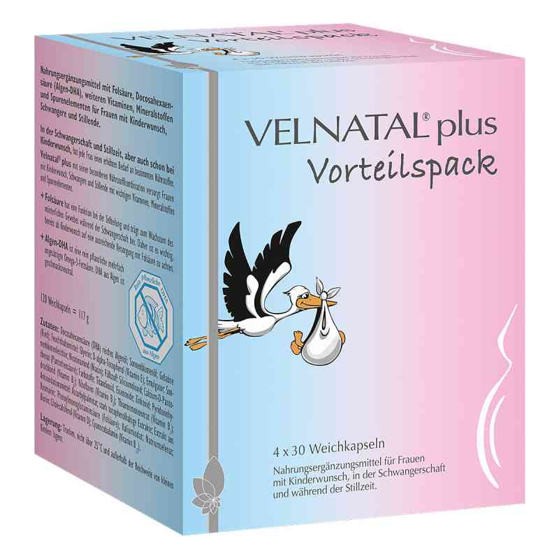 Velnatal plus Vorteilspack Kapseln 4X30 stk von Exeltis Germany GmbH PZN 09671339