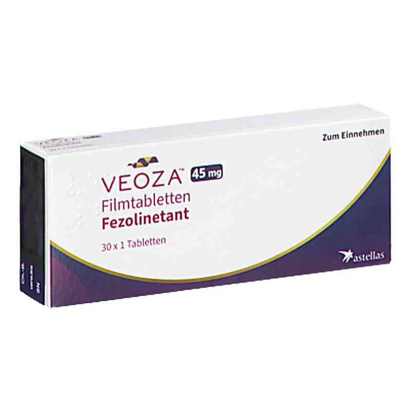 Veoza 45 Mg Filmtabletten 30 stk von Astellas Pharma GmbH PZN 18821803