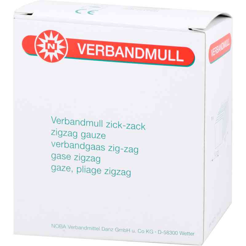 Verbandmull 5m Zickzack 1 stk von NOBAMED Paul Danz AG PZN 04619334