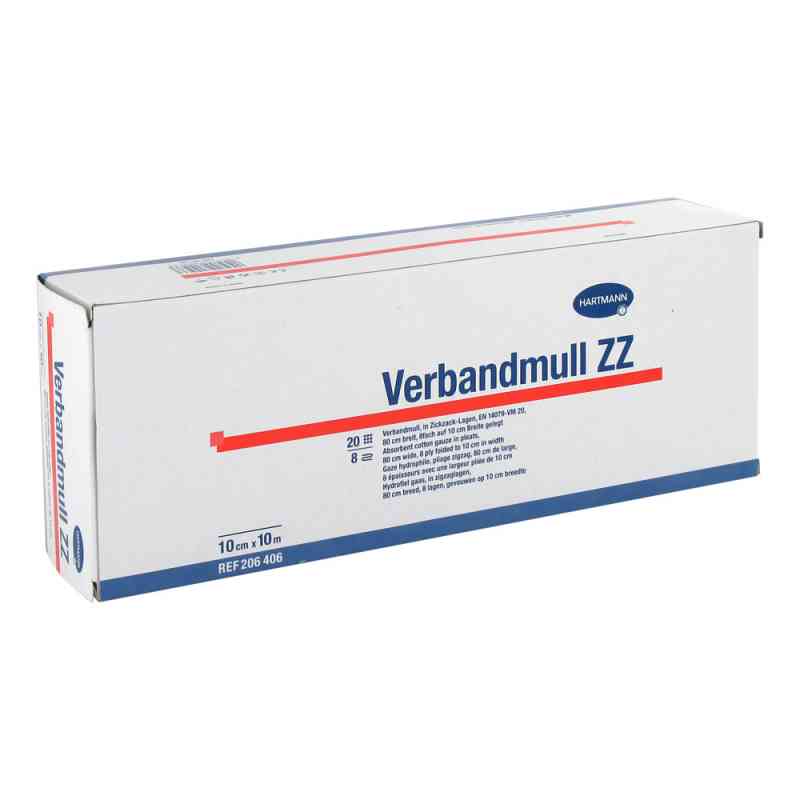Verbandmull Hartmann 10 cmx10 m zickzack 1 stk von PAUL HARTMANN AG PZN 01083749