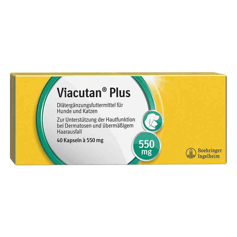 Viacutan Plus Kapseln veterinär 40 stk von Boehringer Ingelheim VETMEDICA GmbH PZN 04770261