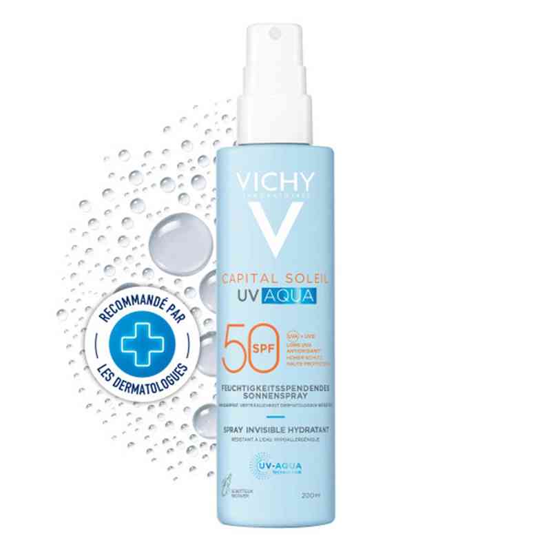 Vichy Capital Soleil Uv-aqua Spray Lsf 50 200 ml von L'Oreal Deutschland GmbH Geschäftsbereich VICHY PZN 20000321