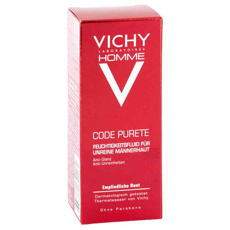 Vichy Homme Code Purete Fluid 50 ml von L'Oreal Deutschland GmbH PZN 00480980