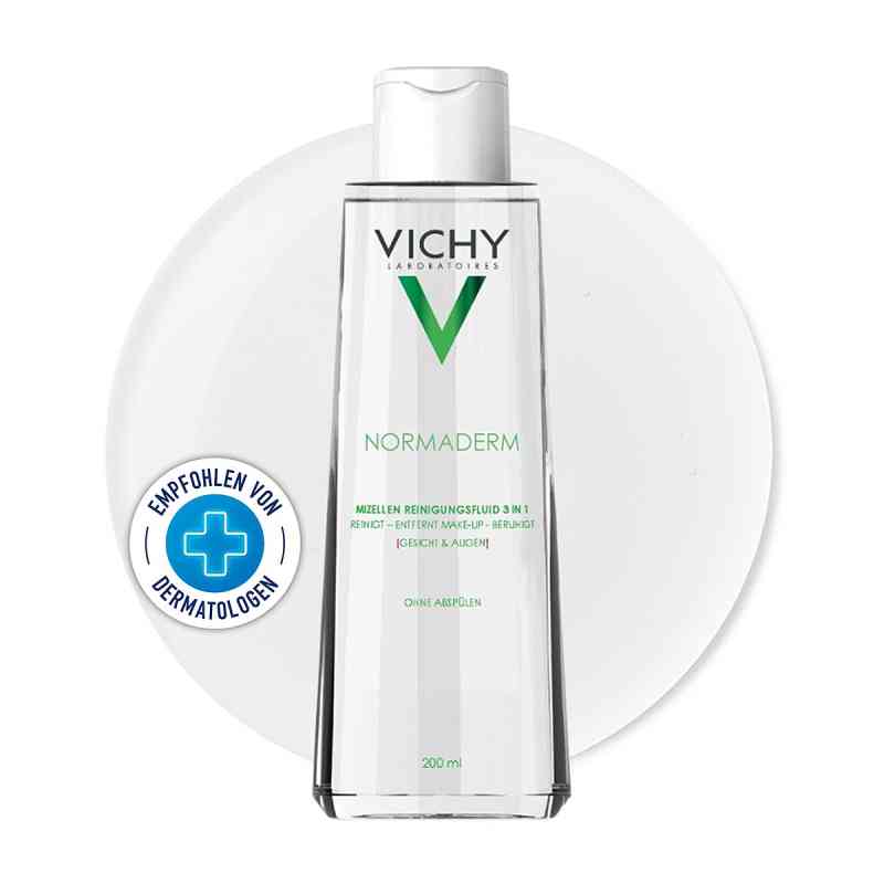 Vichy Normaderm Reinigungsfluid Mizellen-technol. 200 ml von L'Oreal Deutschland GmbH Geschäftsbereich VICHY PZN 08481772