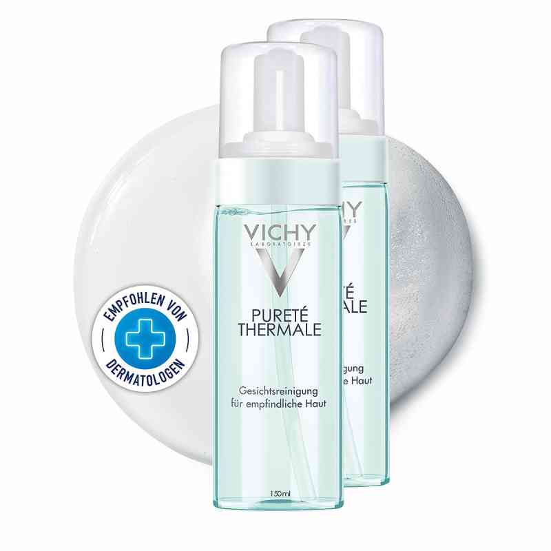 Vichy Purete Thermale Reinigungsschaum 2 x 150 ml von L'Oreal Deutschland GmbH Geschäftsbereich VICHY PZN 08100881