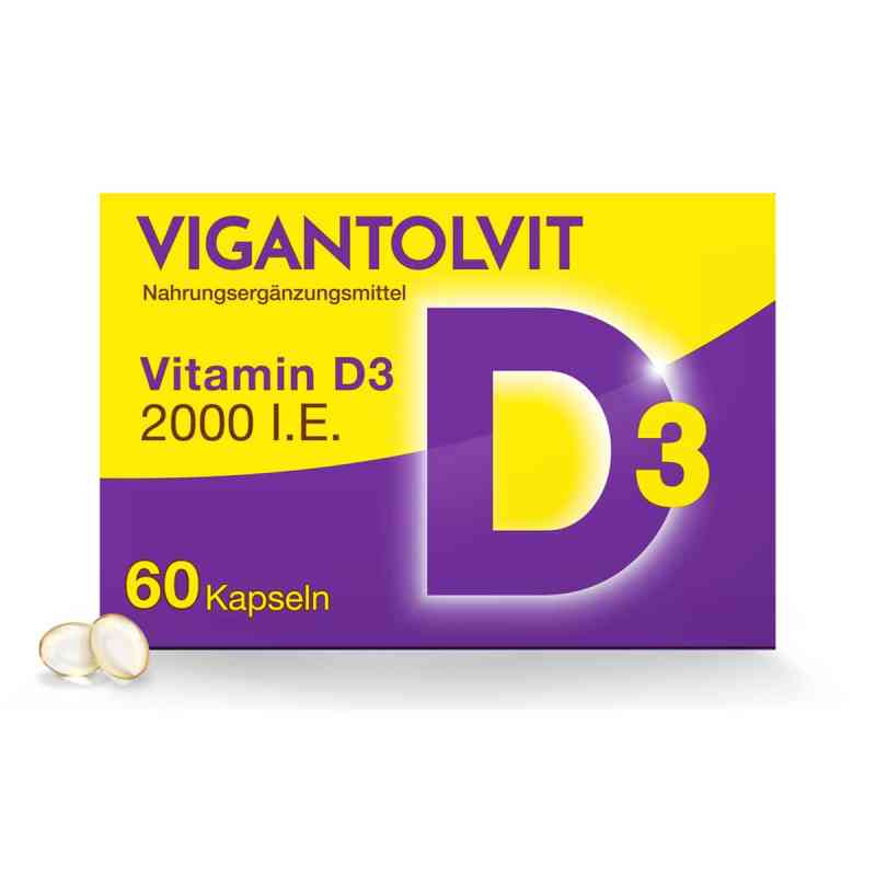 Vigantolvit 2000 I.E. Vitamin D3 Weichkapseln 60 stk von WICK Pharma - Zweigniederlassung der Procter & Gam PZN 12423852