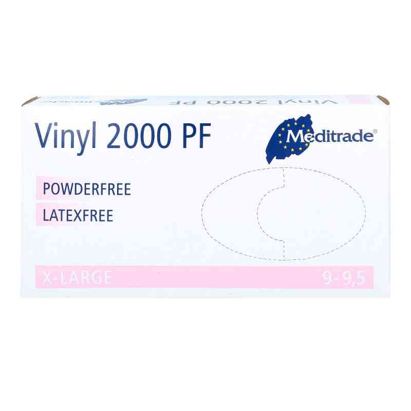Vinyl 2000 Unters.handschuhe unsteril puderf.Gr.XL 100 stk von Meditrade GmbH PZN 02243994