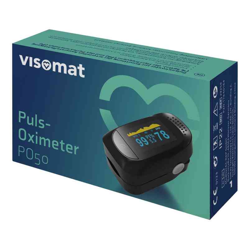 Visomat Pulsoximeter PO50 1 stk von Uebe Medical GmbH PZN 17840164