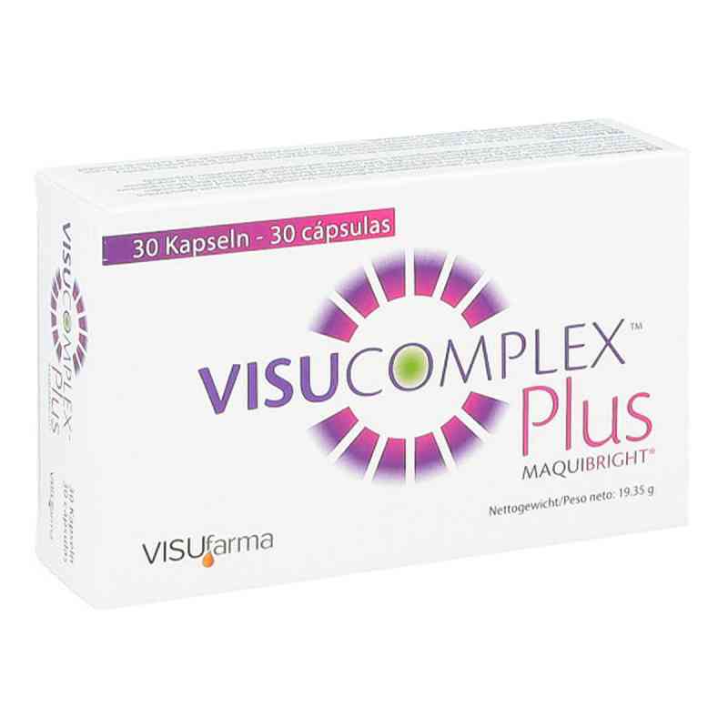 Visucomplex Plus Maquibright Kapseln 30 stk von VISUfarma B.V. PZN 16568263