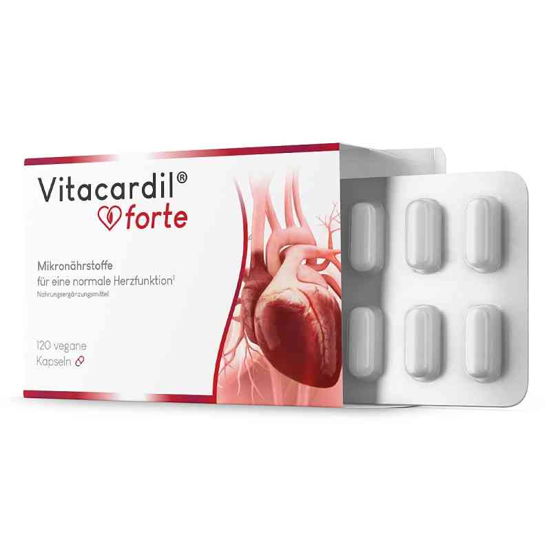 Vitacardil® Forte Kapseln 120 stk von Vitabay CV PZN 19361692
