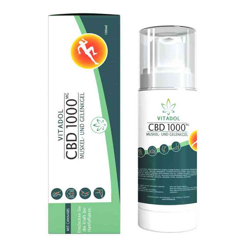Vitadol CBD 1000 Muskel- und Gelenkgel 100 ml von Endower GmbH PZN 17944797