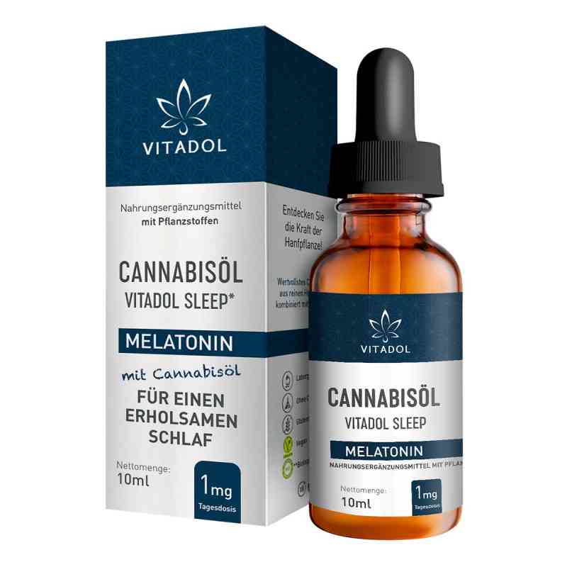 Vitadol Sleep Melatonin Cannabisöl 10 ml von Endower GmbH PZN 17944780