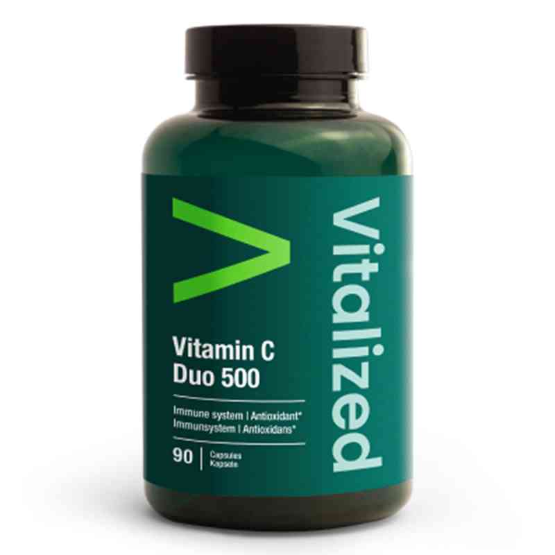 Vitalized Vitamin C Duo 500 Kapseln 90 stk von Vuzimo B.V. PZN 20140424