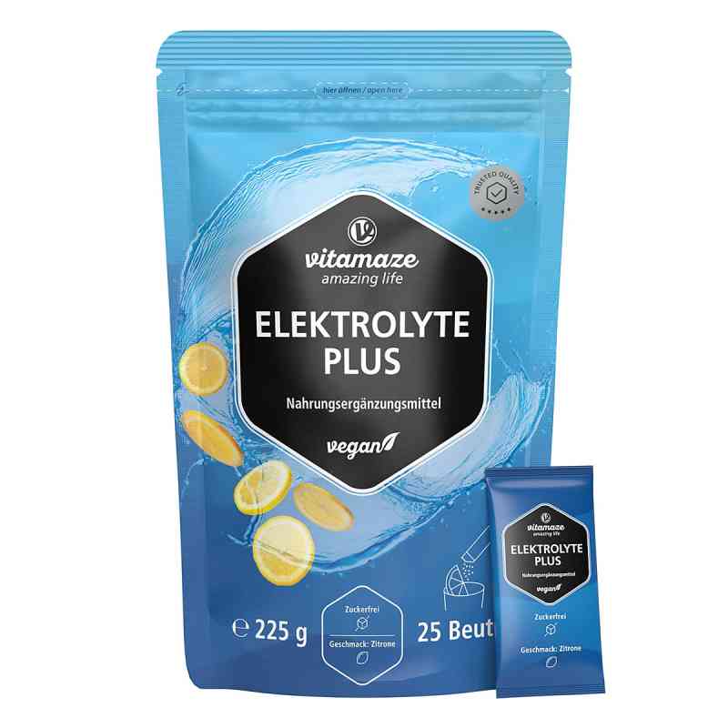 Vitamaze Elektrolyte Plus Pulver Sachets 25X9 g von Vitamaze GmbH PZN 19461471