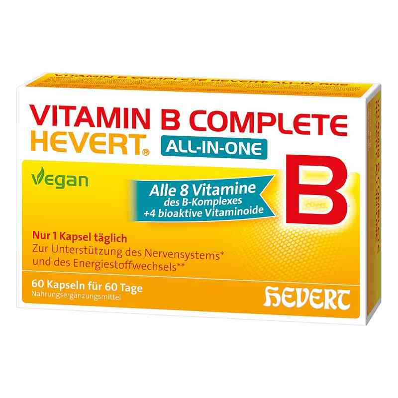 Vitamin B Complete Hevert All-in-one Kapseln 60 stk von Hevert-Arzneimittel GmbH & Co. KG PZN 19214749