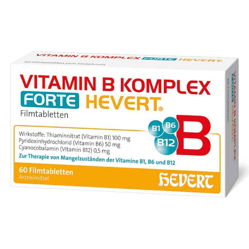 Vitamin B Komplex Forte Hevert Tabletten 60 stk von Hevert-Arzneimittel GmbH & Co. KG PZN 16901389