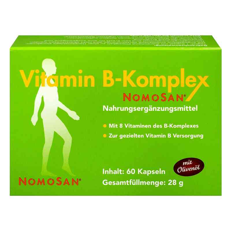 Vitamin B-komplex Nomosan Kapseln 60 stk von Nomosan Innovations GmbH PZN 12409421
