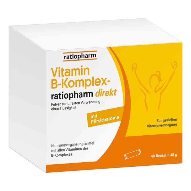 Vitamin B-komplex-ratiopharm Direkt Pulver 40 stk von ratiopharm GmbH PZN 16783205