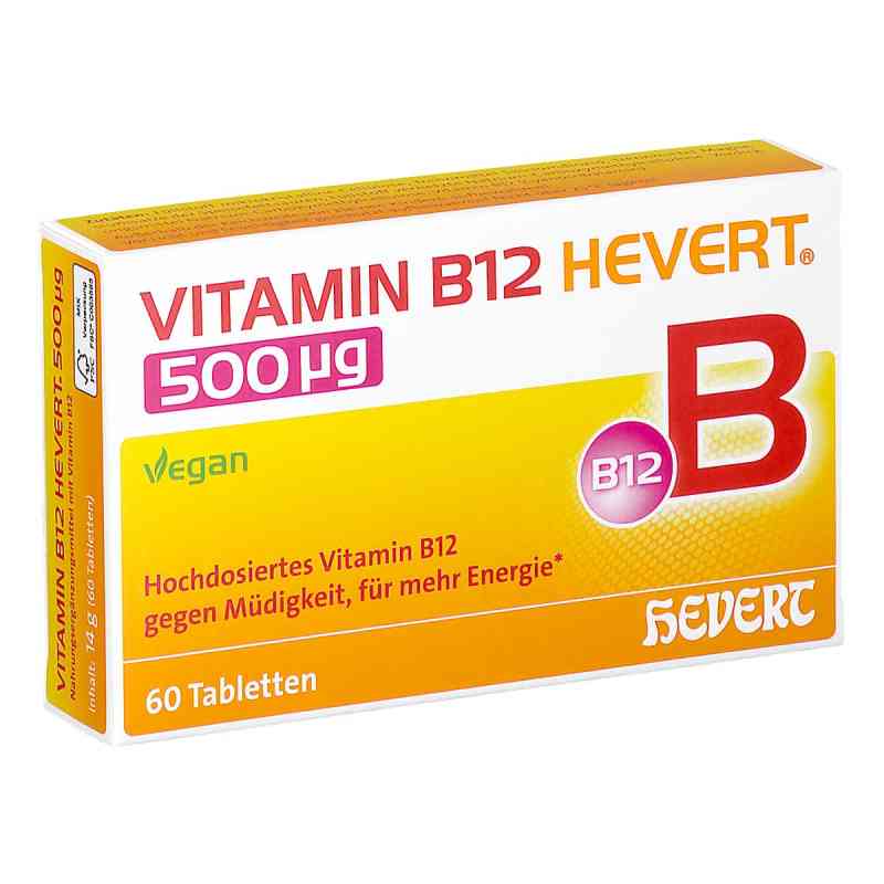 Vitamin B12 Hevert 500 Μg Tabletten 60 stk von Hevert-Arzneimittel GmbH & Co. KG PZN 19733314