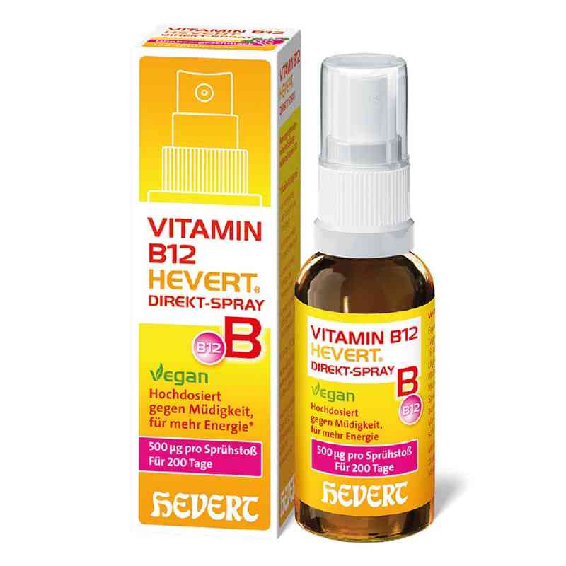 Vitamin B12 Hevert Direkt-Spray 30 ml von Hevert-Arzneimittel GmbH & Co. KG PZN 18425071