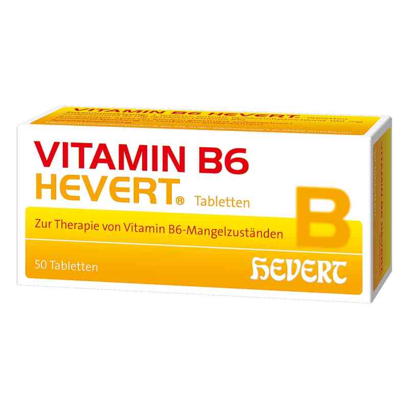 Vitamin B6 Hevert Tabletten 50 stk von Hevert-Arzneimittel GmbH & Co. KG PZN 04897731