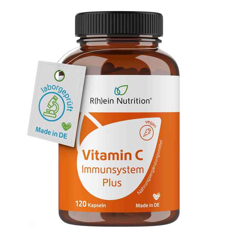 Vitamin C Immunsystem Plus Kapseln 120 stk von R(h)ein Nutrition & Health GmbH PZN 16764768