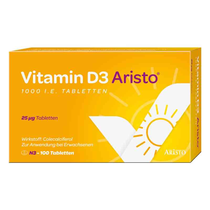 Vitamin D3 Aristo 1000 I.E. Tabletten 100 stk von Aristo Pharma GmbH PZN 20009635