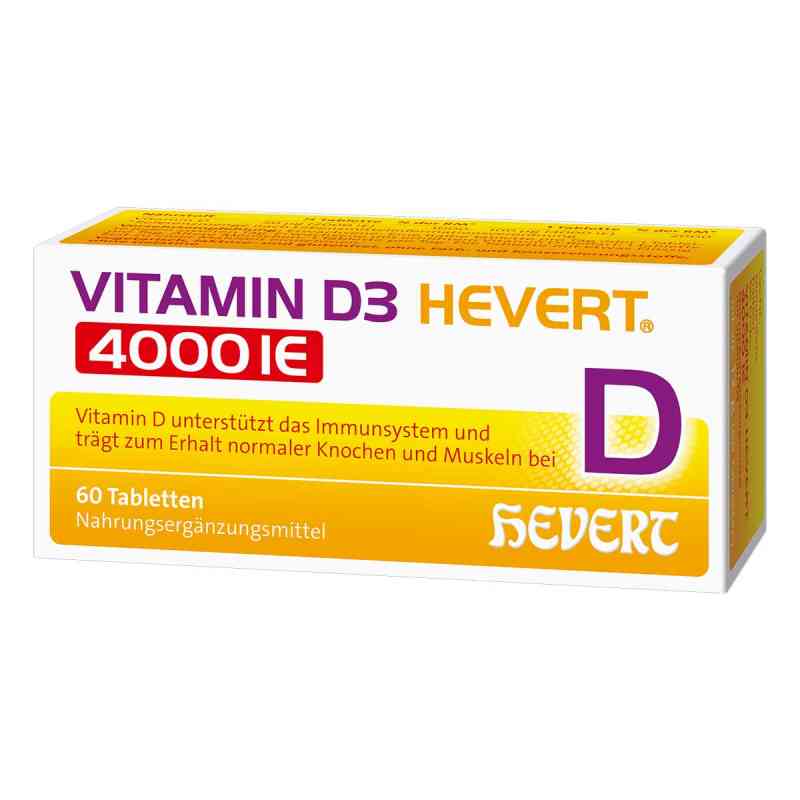 Vitamin D3 Hevert 4.000 I.E. Tabletten 60 stk von Hevert-Arzneimittel GmbH & Co. KG PZN 11295458