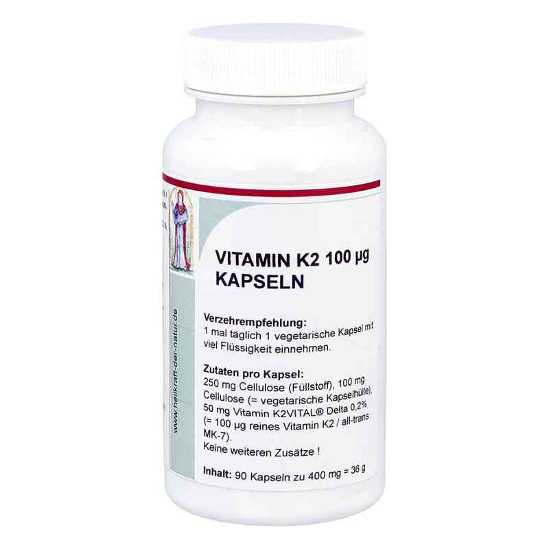 Vitamin K2 100 [my]g Mk7 Kapseln 90 stk von Reinhildis-Apotheke PZN 11169452