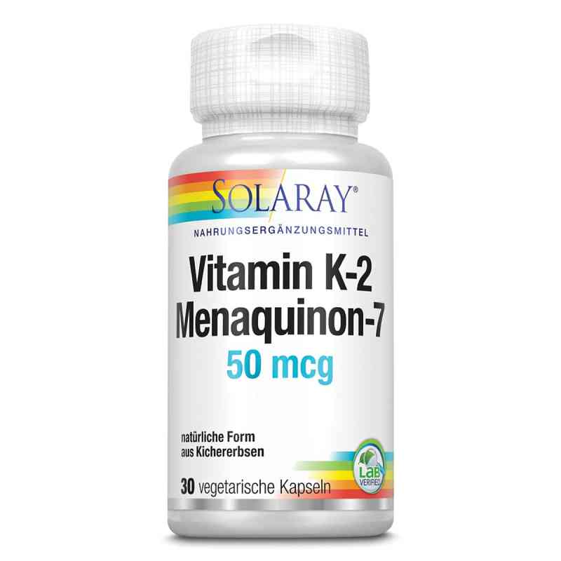 Vitamin K2 Menaquinon-7 50 [my]g Kapseln 30 stk von Supplementa GmbH PZN 15880366