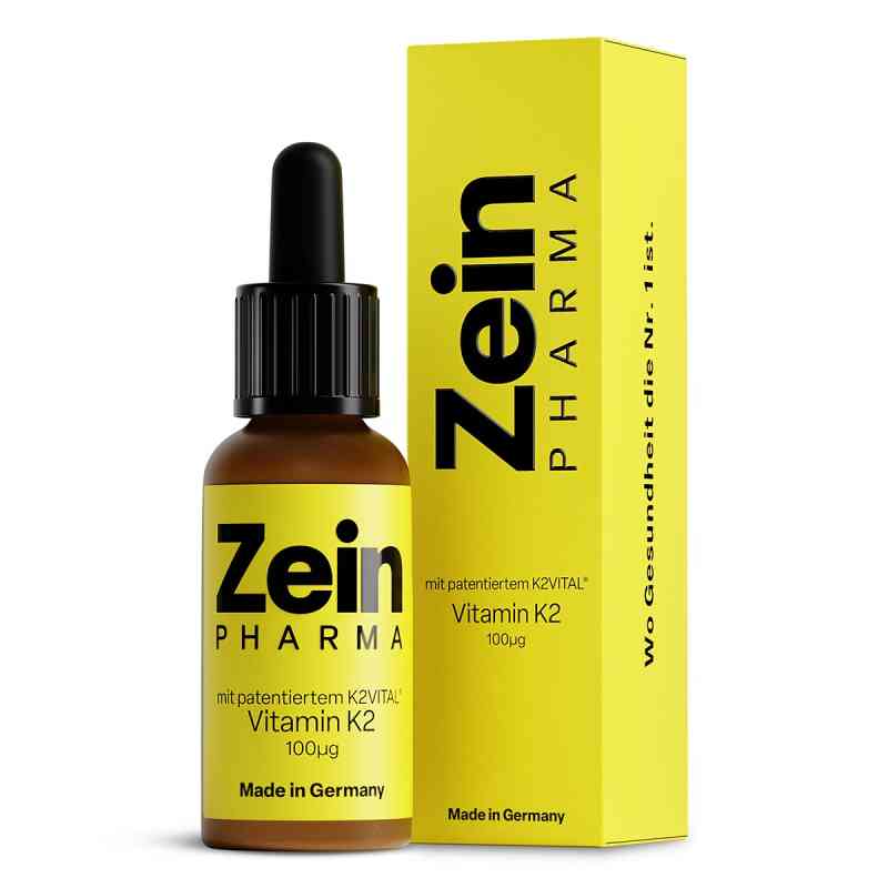 Vitamin K2 mit patentiertem K2VITAL® 100µg von ZEINpharma 10 ml von ZeinPharma Germany GmbH PZN 19371503
