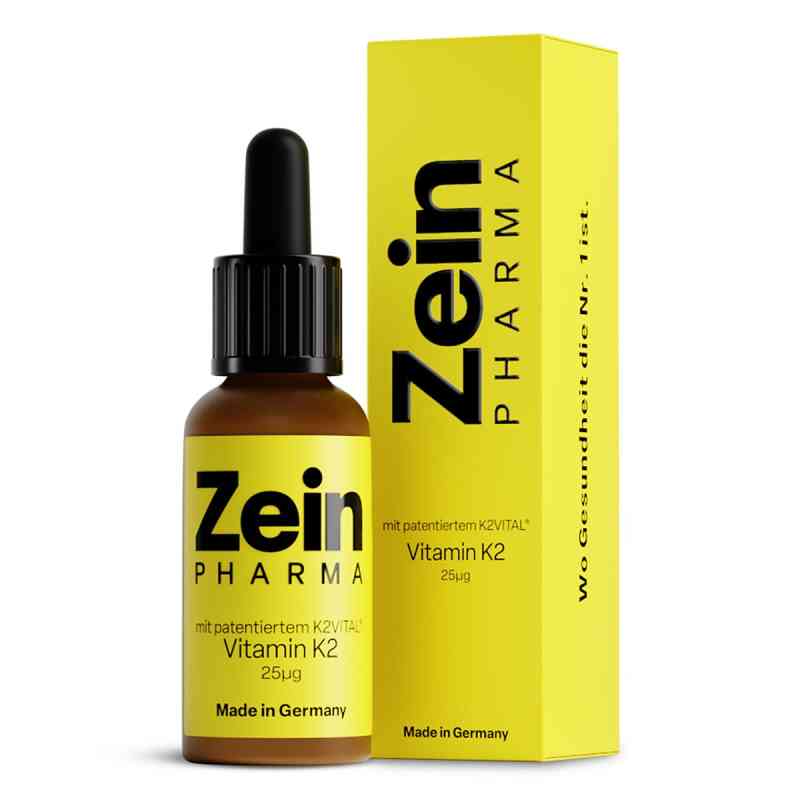 Vitamin K2 mit patentiertem K2VITAL® 25µg von ZEINpharma 10 ml von ZeinPharma Germany GmbH PZN 19371526
