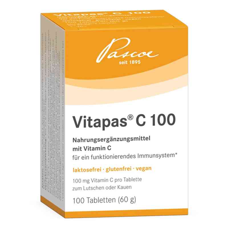 Vitapas C100 Tabletten 100 stk von Pascoe Vital GmbH PZN 16084737