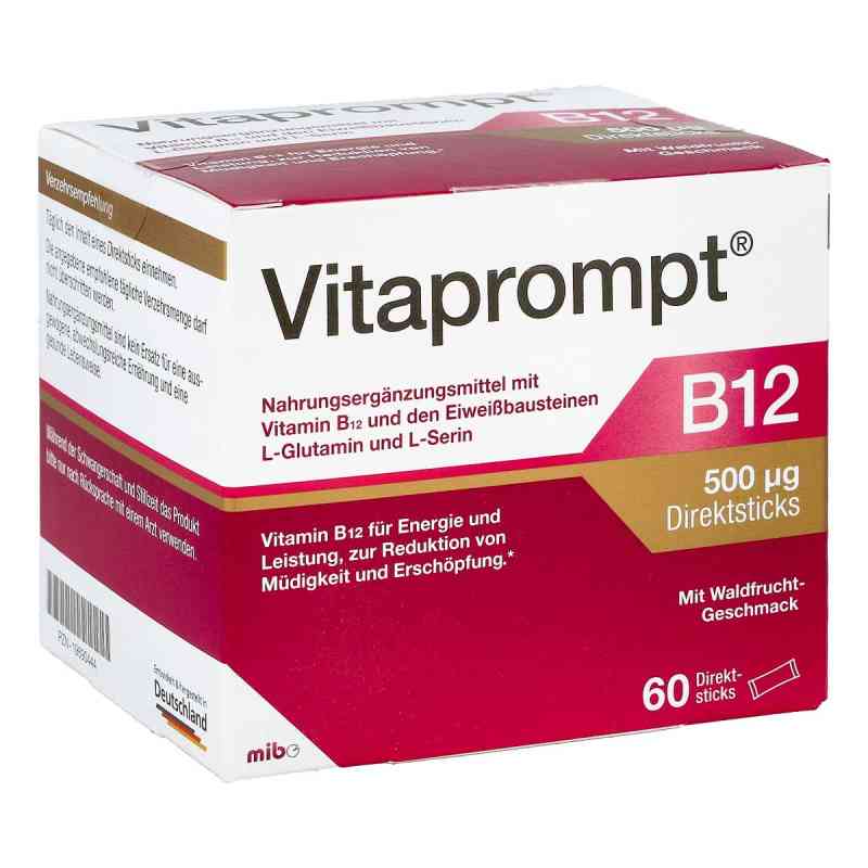Vitaprompt B12 500 Μg Direktsticks 60 stk von MIBE GmbH Arzneimittel PZN 19690444