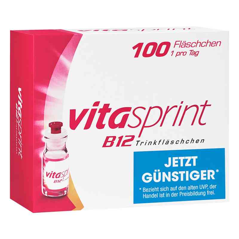 Vitasprint B 12 Trinkfläschchen 100 stk von GlaxoSmithKline Consumer Healthc PZN 01853331