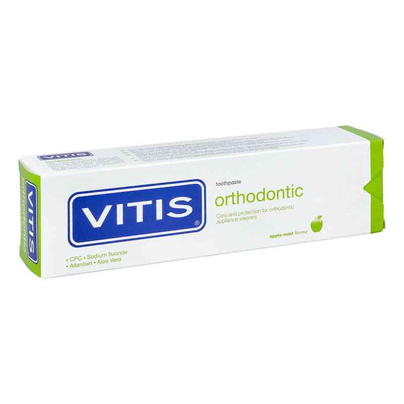 Vitis orthodontic Zahnpasta 100 ml von DENTAID GmbH PZN 06705641