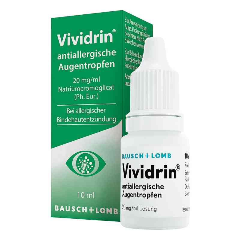 Vividrin antiallergische Augentropfen, für Schwangere geeignet 10 ml von Dr. Gerhard Mann Chem.-pharm.Fab PZN 03561555