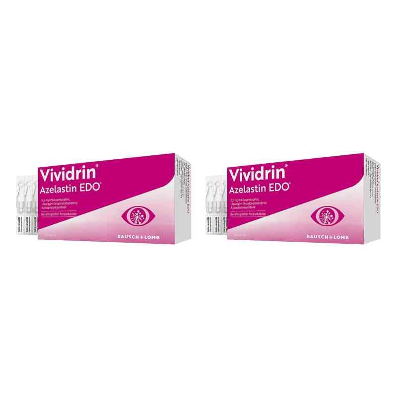 Vividrin Azelastin EDO Augentropfen 2x20X0.6 ml von Dr. Gerhard Mann PZN 08105139